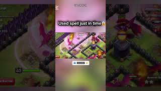 Nearly lost the match😮💨 #shorts #coc #clashofclans #cocfunnyshorts #cocshorts #funny