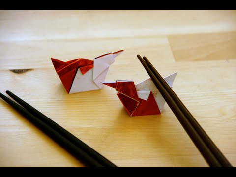 Origami - Canard repose-baguettes