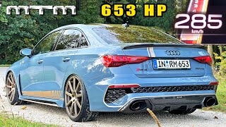 This 653 HP Audi RS3 From MTM Is Ready To Hunt Supercars On The