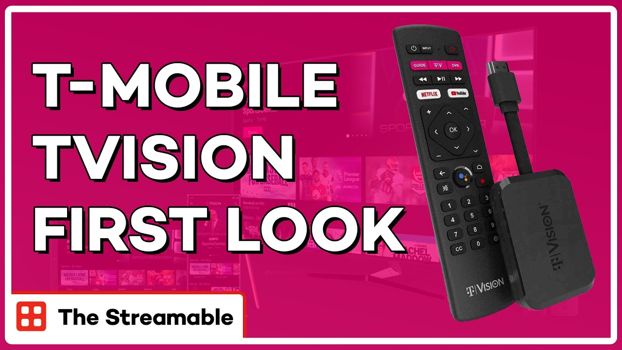 FIRST LOOK T-Mobiles TVision Vibe and TVision Live Streaming Services Plans, Pricing, Channels, DVR