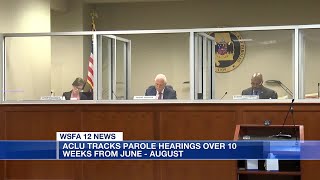 ACLU tracks parole hearings over 10 weeks from June - August