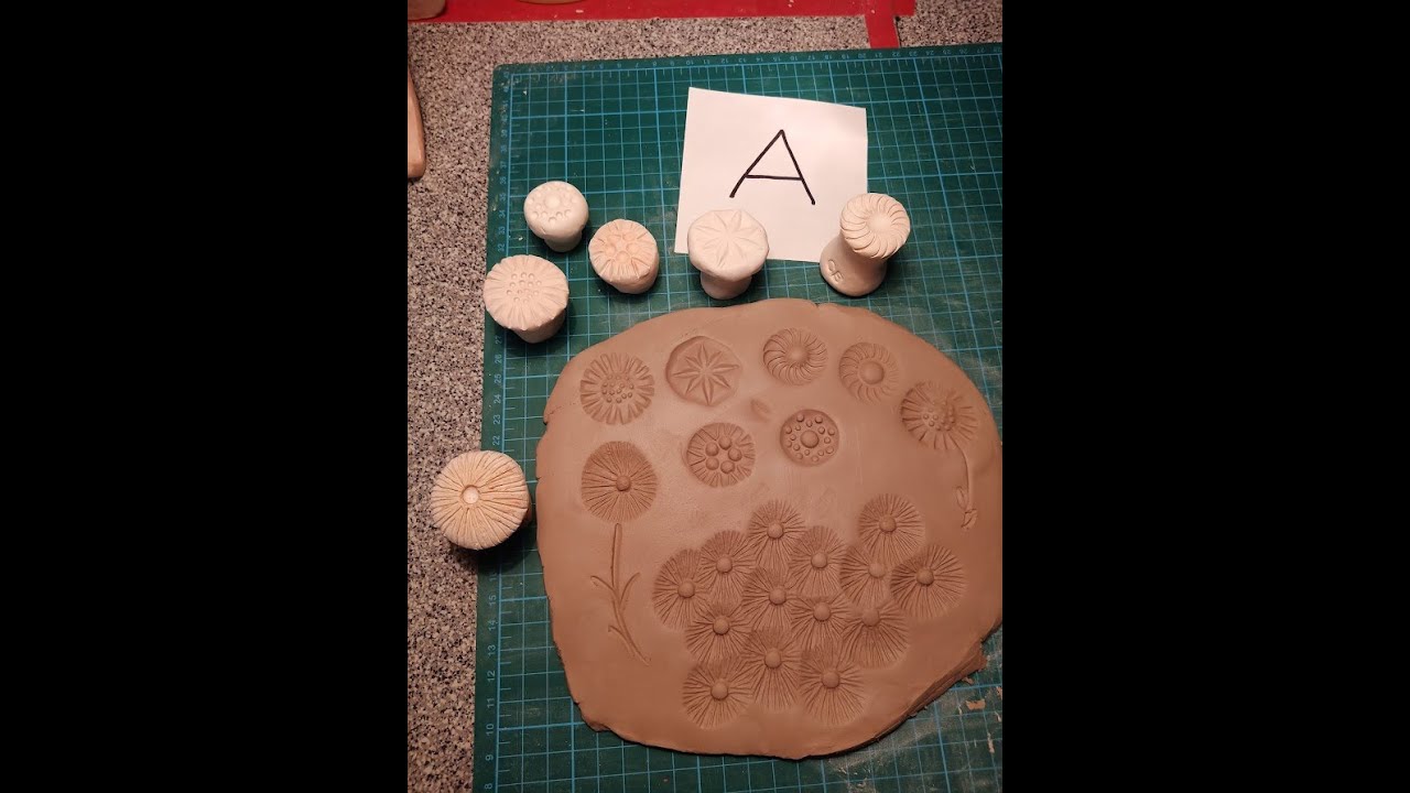 Stempel selber töpfern, Teil4