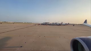 Delta A220-300/CS300 Pushback, engine start, and takeoff from Dallas