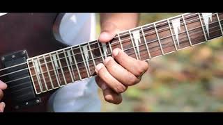 Video thumbnail of "#metal#djent#solo                         Rohan Solomon-One of my original solo!"