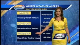 What The Winter Weather: Deciphering watches, advisories, warnings