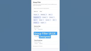Build a Group Filter UI with JavaScript