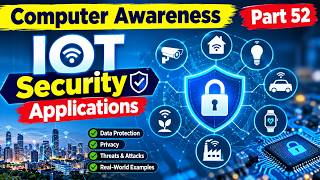 Computer Awareness Part 52 | IoT Security Applications | Cybersecurity, Threats & Data Protection