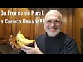 Cuenco Banana Hecho de Peral