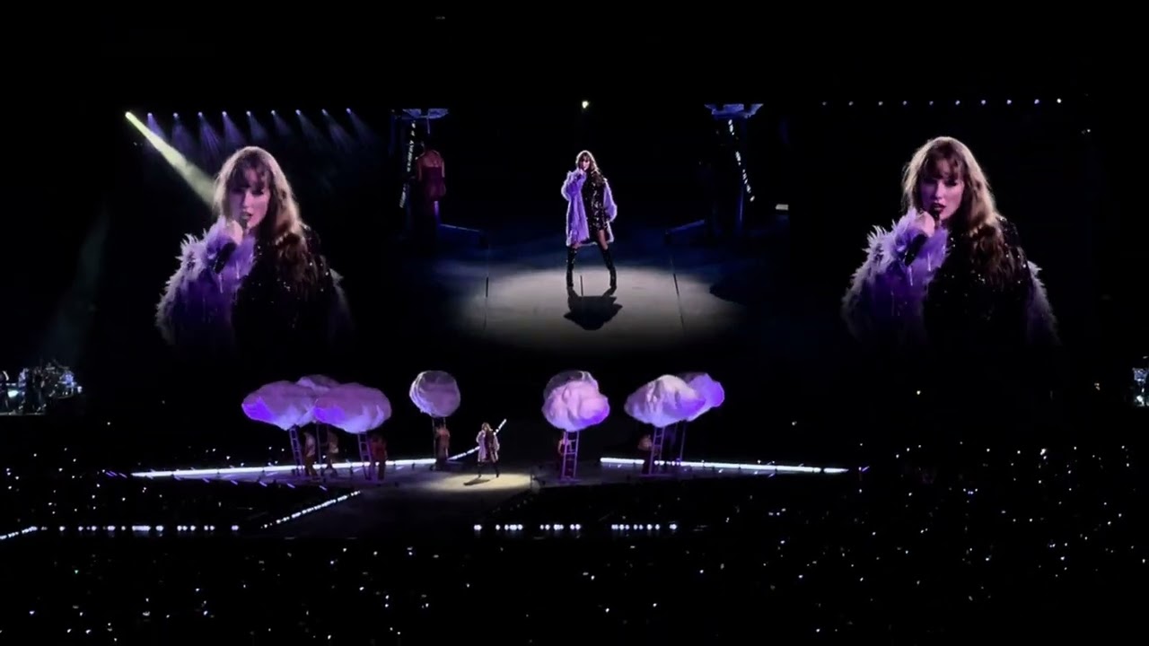 Lavender Haze fancam Taylor Swift The Eras Tour Singapore @National Stadium DAy 1