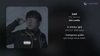 The January - 3AM | 가사 (Lyrics)