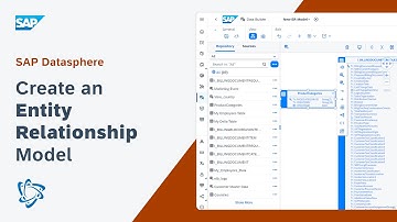 Create an Entity Relationship Model: SAP Datasphere