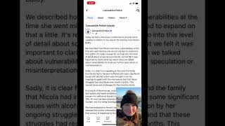 😔BREAKING: Police Explain #NicolaBulley Vulnerabilities As “High Risk” Missing Person #shorts Update
