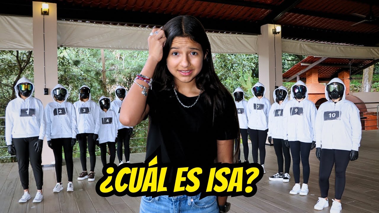 Adivinando QUIÉN ES ISA entre estas CHICAS 😬