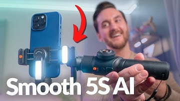 Zhiyun Smooth 5S AI Review: A Powerhouse Smartphone Gimbal with AI Tracking & Built-In Light!