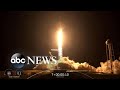 SpaceX successfully launches 1st civilian mission