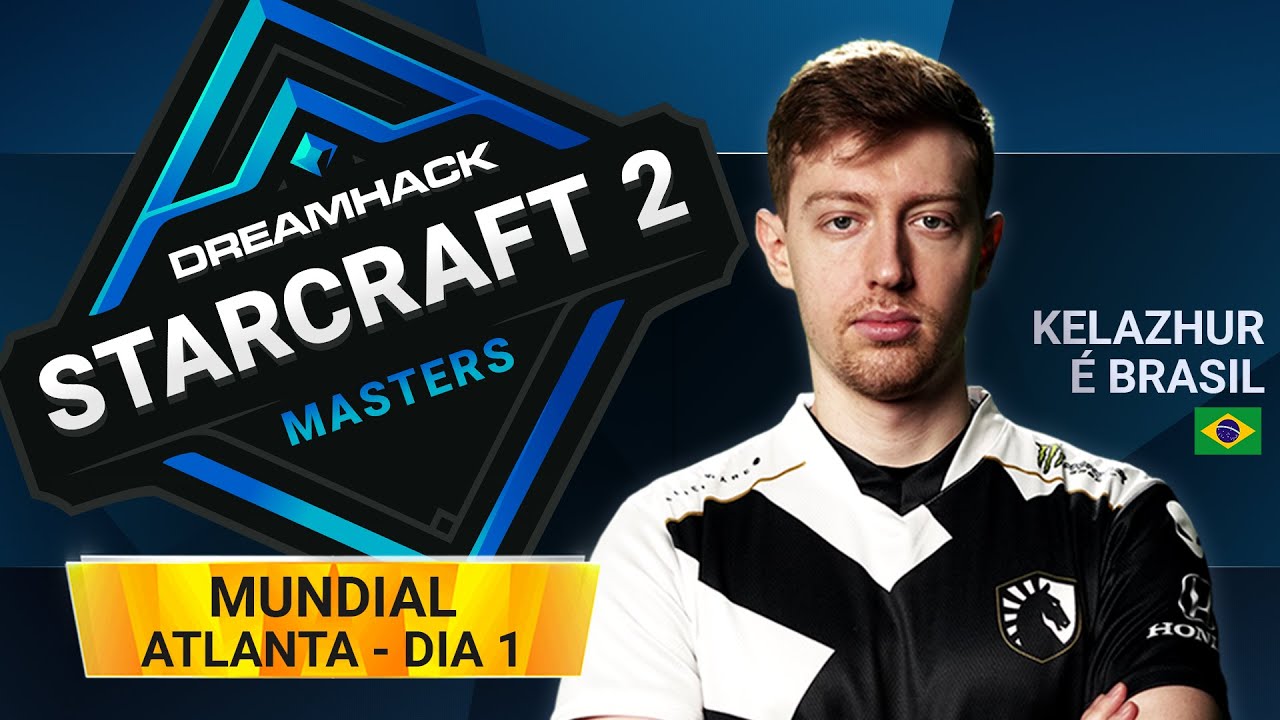 🏆🎮 BRASIL contra o MUNDO! - Mundial de Starcraft 2, Dia 1 - Kela do Brasil