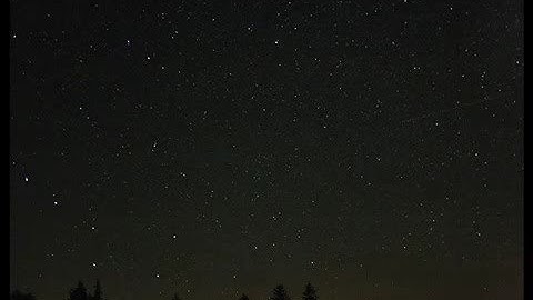 Star Trails around Polaris