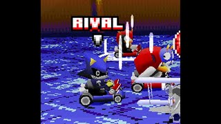 Playing more Dr. Robotnik Ring Racers [SORRY FOR THE QUALITY]