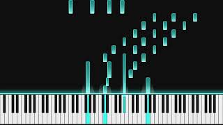 Edward MacDowell - Forgotten Fairy Tales, op. 4 III. Beauty in the Rose Garden | Piano Visualization