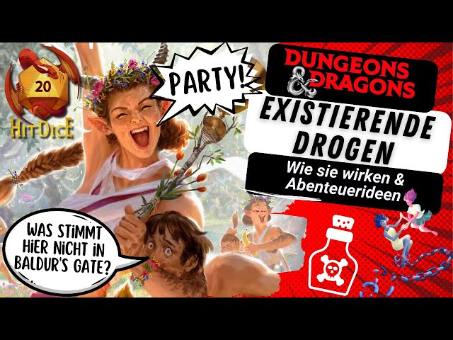 Drogen in D&D | Was es gibt, wie sie wirken und wie du damit Abenteuer gestalten kannst #dnd5e