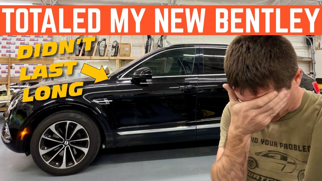I TOTALED MY NEW BENTLEY BENTAYGA... THAT'S WHY YOU HAVEN'T SEEN IT