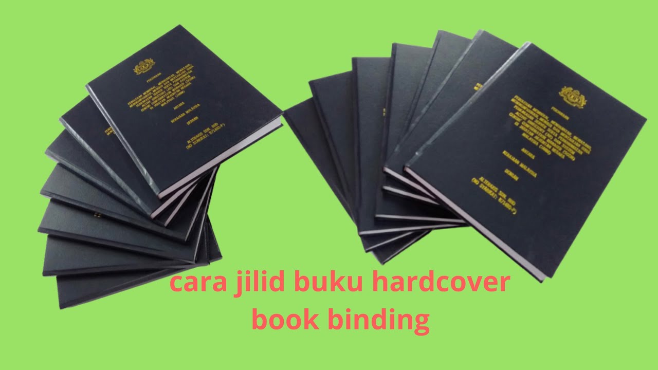 tutorial hadrcover thesis book binding