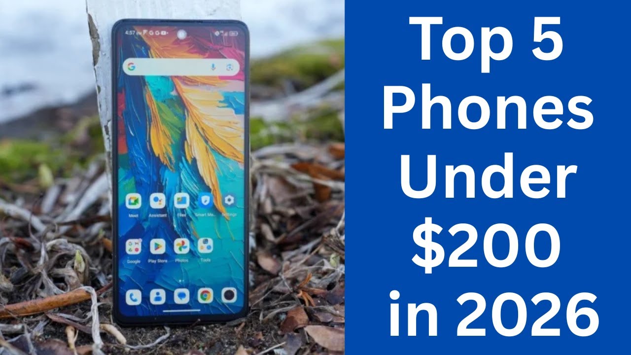 Пять лучших смартфонов до 200 долларов в 2026 году