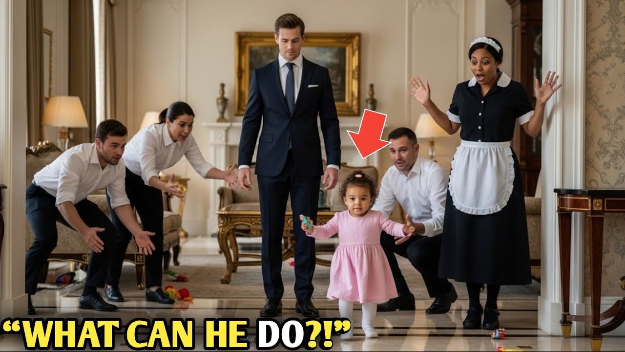 No One Could Calm the Maid’s Toddler — Until the Billionaire Did the One Thing That Shocked Everyone