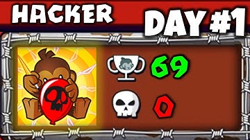 I tried finding a HACKER in the highest arena & here