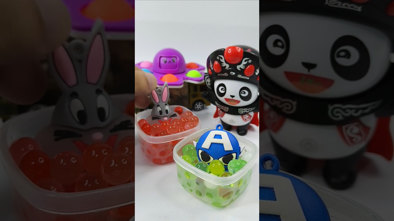 Mini Toy Bunny and Avenger No no no Yah! 😵‍💫🤯🤣