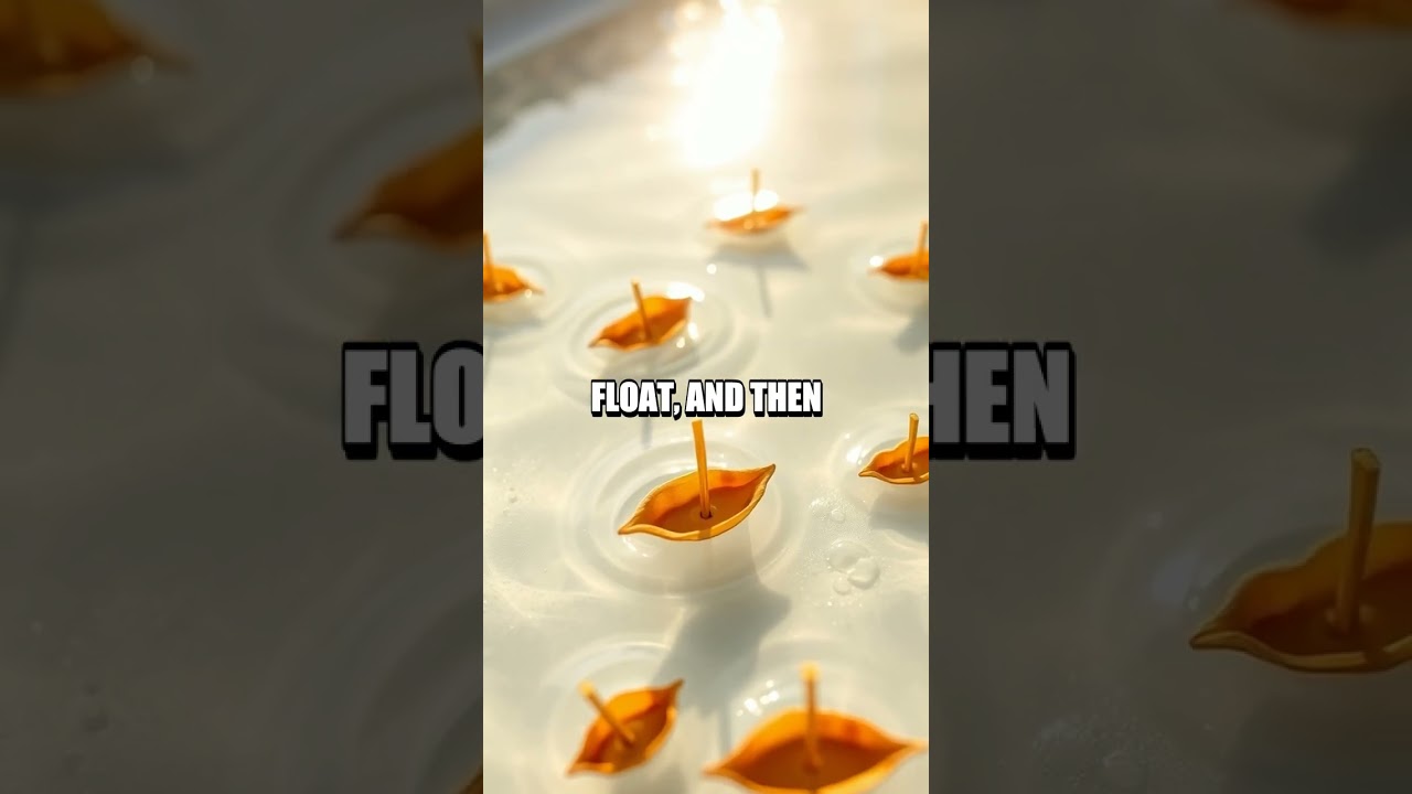 Floating Seed Boats The Science of Buoyancy and Capillary Action