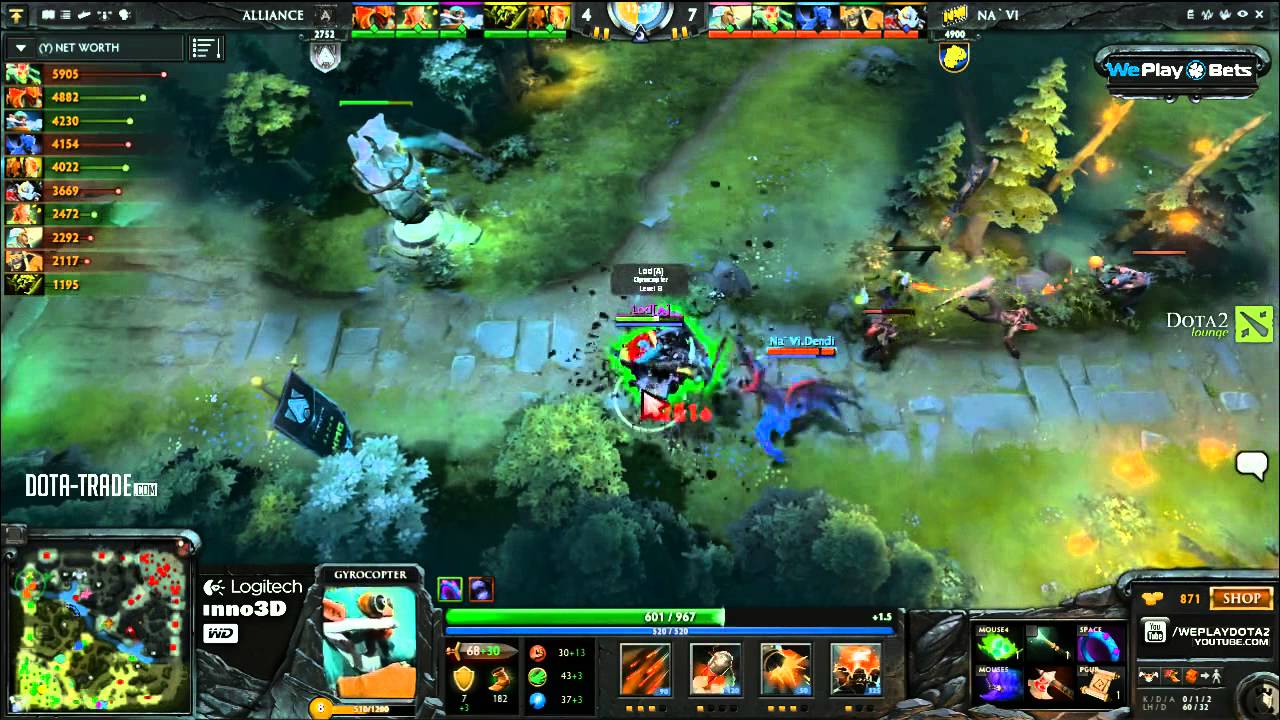 Weplay D2L grand final: NaVI vs Alliance game 5
