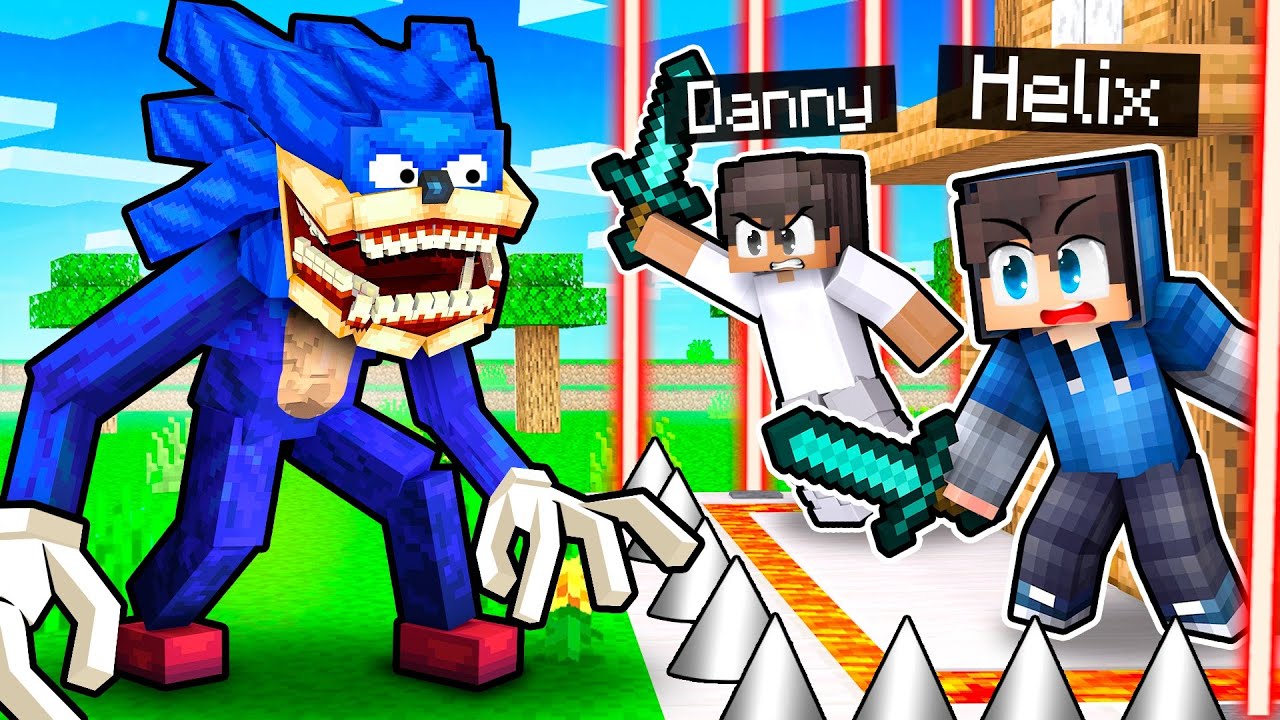 ZABEZPEČENÝ DŮM vs SHIN SONIC v Minecraftu