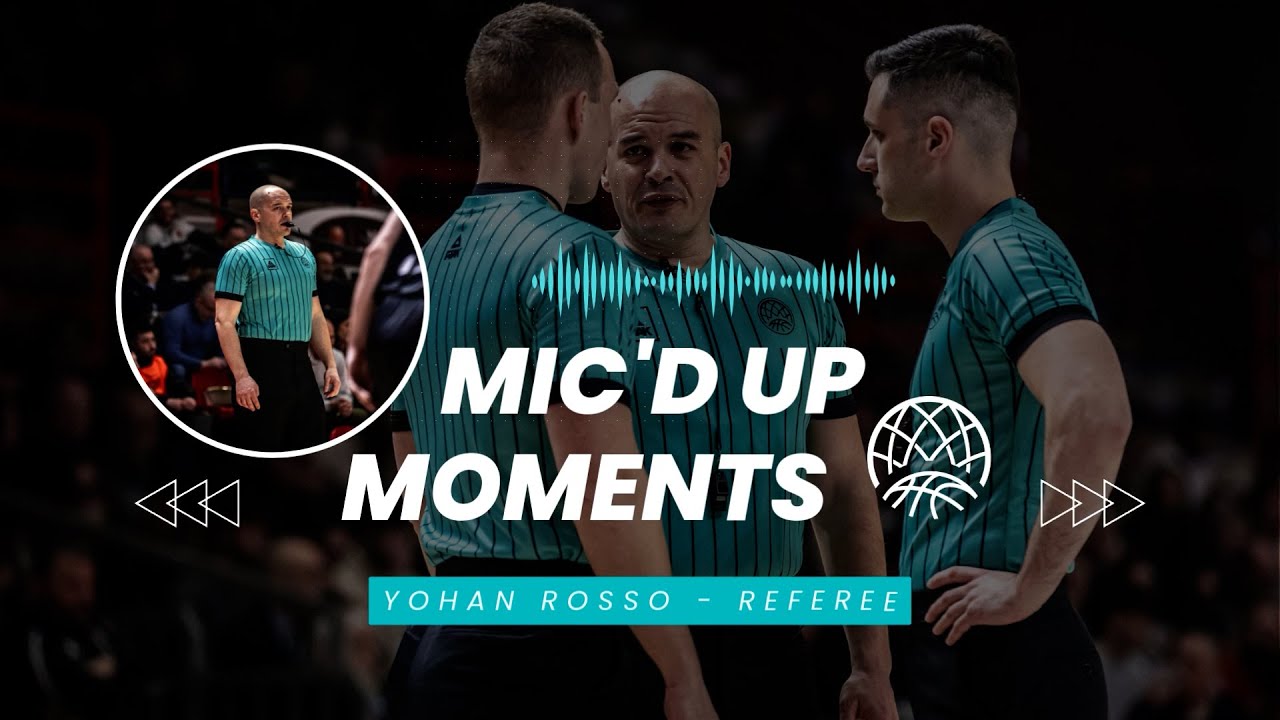 "I'M JUST TALKING FRIENDLY!" Mic'd Up Moments - Yohan Rosso - Referee 