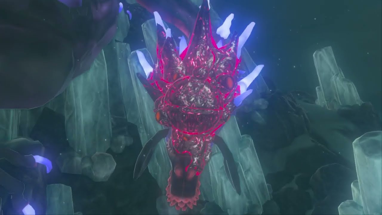 Spring Of Wisdom Naydra Dragon Hidden Shrine Coldest Place in Botw The