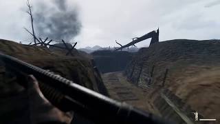 Verdun - U.S. Marine Trench Gun Gameplay