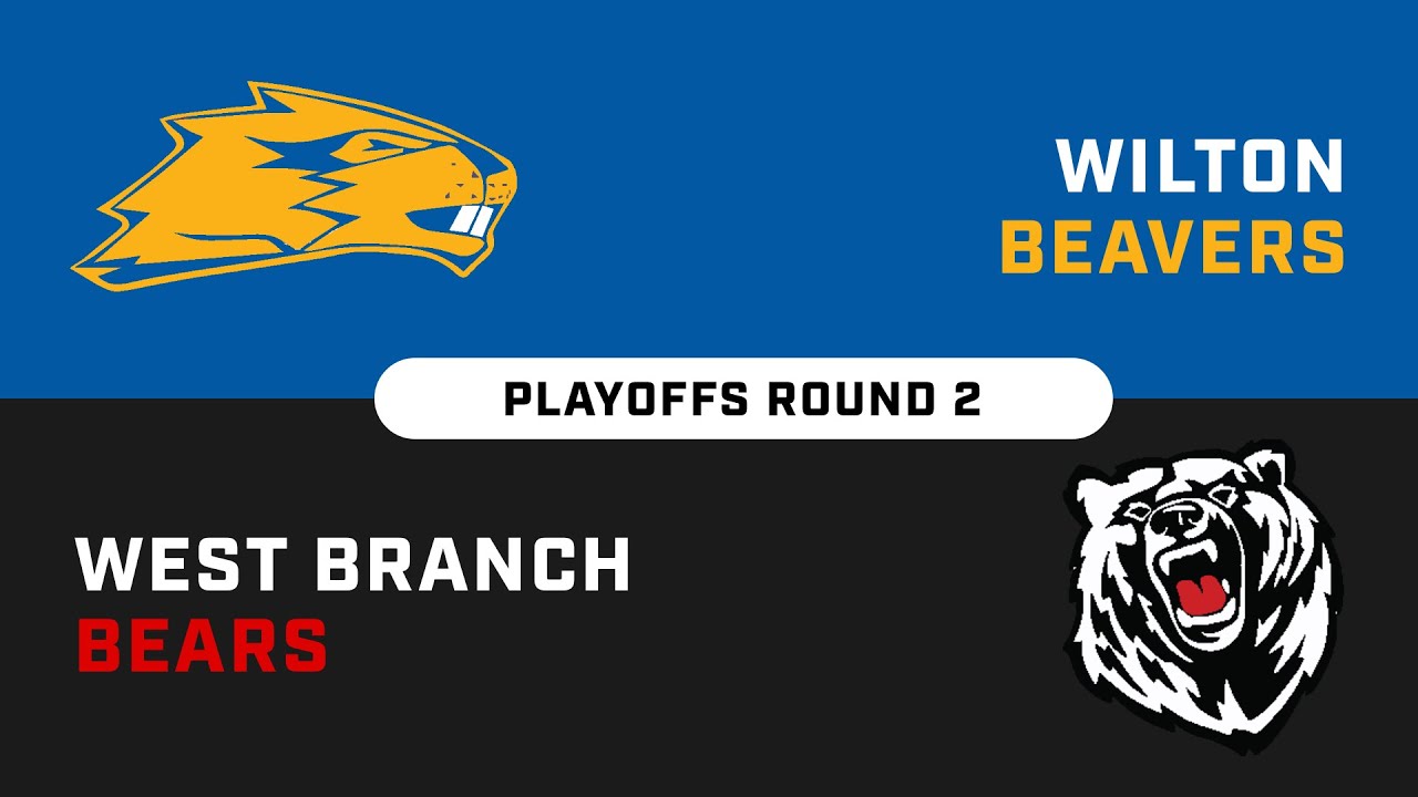 LIVE: West Branch vs. Wilton (2025 Playoffs Round 2)