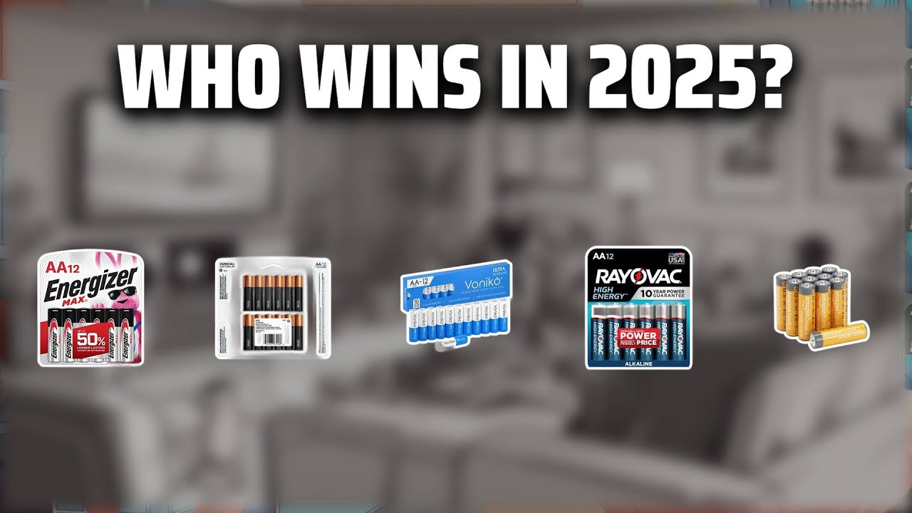 The Top 5 Best AA Batteries in 2025 - Must Watch Before Buying! - YouTube