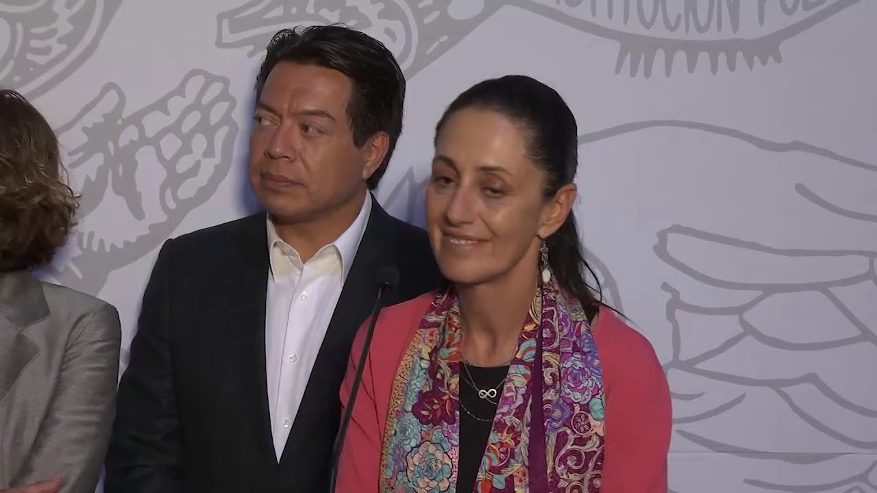 Conferencia de Prensa de Claudia Sheinbaum y Mario Delgado mexico primera division