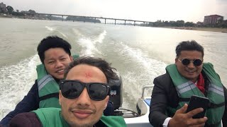 Speed Boating at Narayani River || Narayanghat Vlog || Chitwan