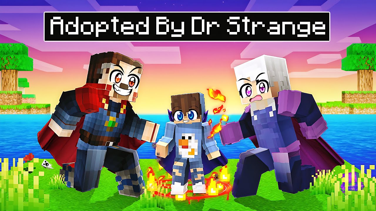 Adopted By DOCTOR STRANGE In Minecraft! (Hindi)