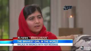 Malala Yousafzai in America With Her Message VIDEO The BRAVEST Girl in The World