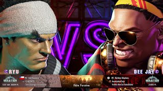 Street Fighter 6 - Valthanders (Ryu) vs Richter Masters (Dee Jay)