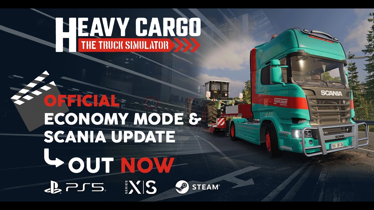 Heavy Cargo - The Truck Simulator New Update Scania Quick Mission Drive