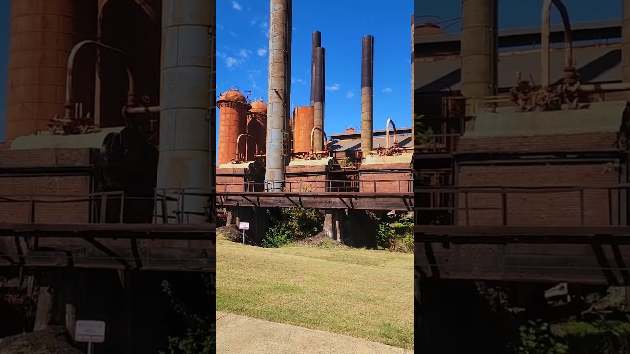 Visiting the Historic 1881 SLOSS FURNACE Industrial 🆒️😎🎬
