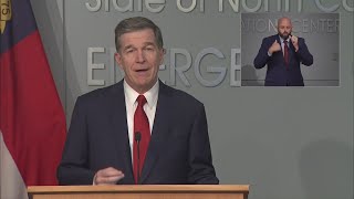 Gov. Roy Cooper provides an update on K-12 public schools