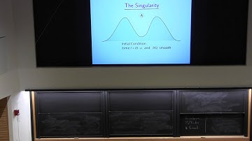Charles Fefferman - Formation of singularities in fluid interfaces