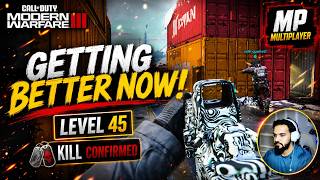 MW3 Multiplayer Level 45 🔥 Kill Confirmed Gameplay | I'm Finally Improving!