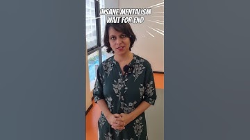 Insane Mentalism -Wait for the end #mindreadingmagic #mindreadingtricks #magic #shortsvideo