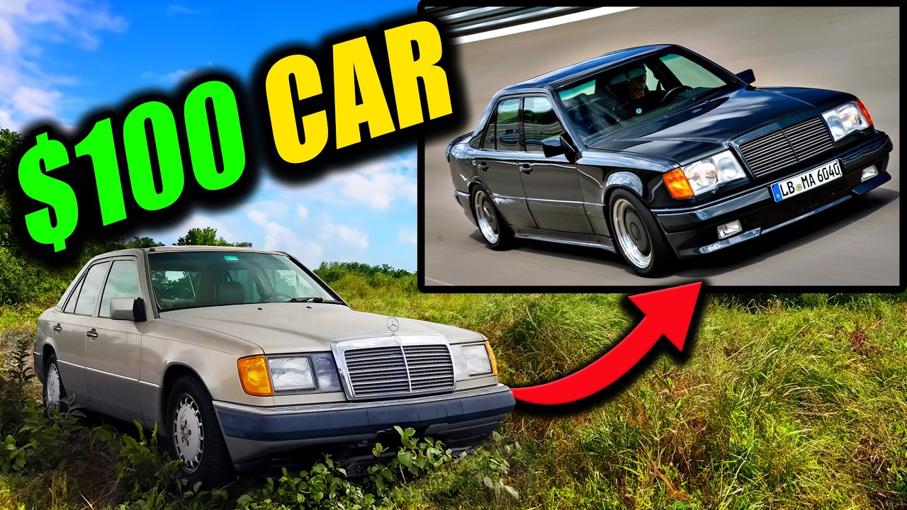 Turning My Cheap $100 Mercedes into an AMG HAMMER!